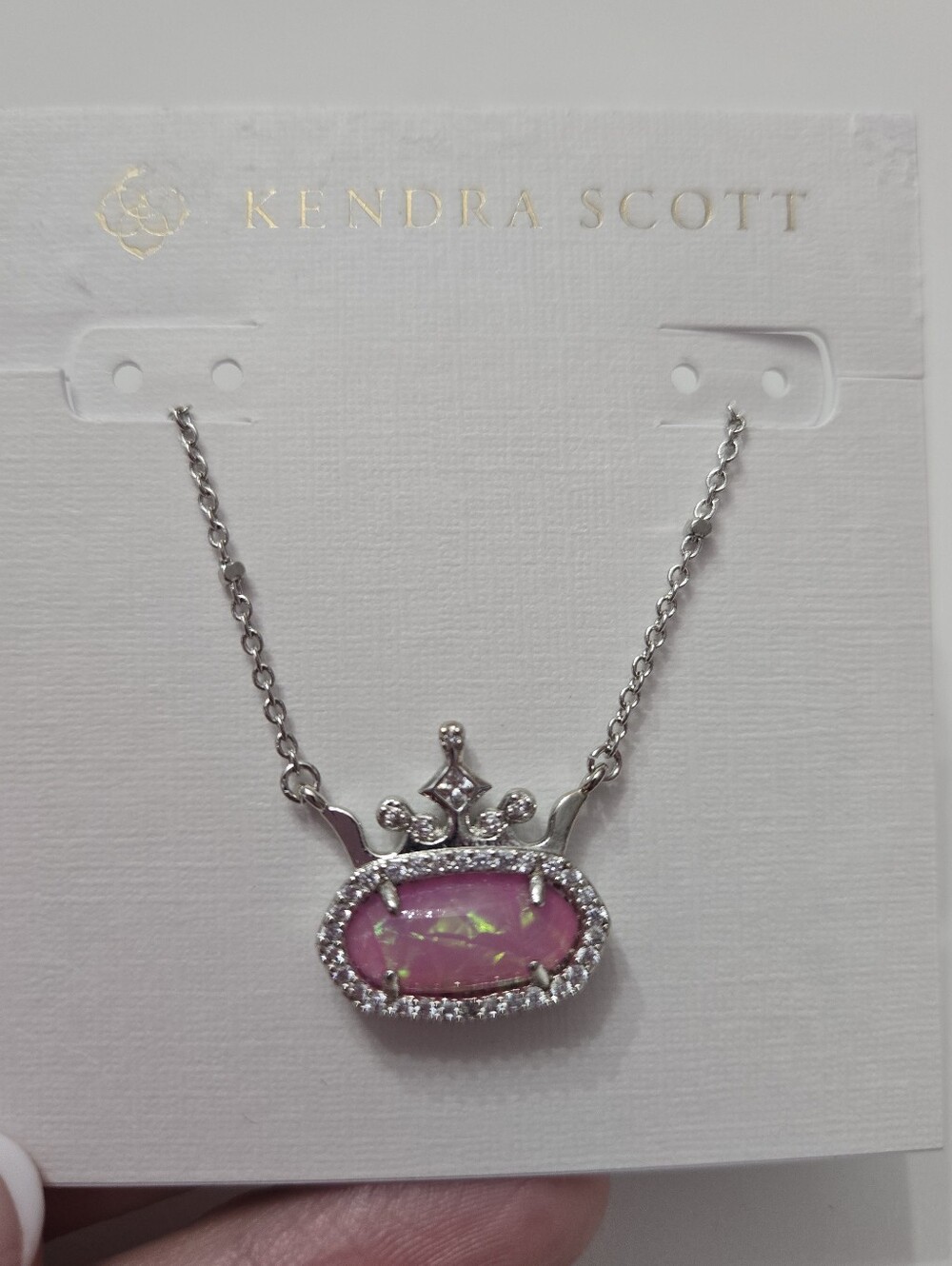Kendra Scott Elisa Silver Princess Necklace